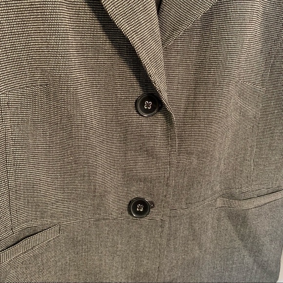 Charter Club Blazer 2 Button Charcoal Gray - Picture 5 of 8